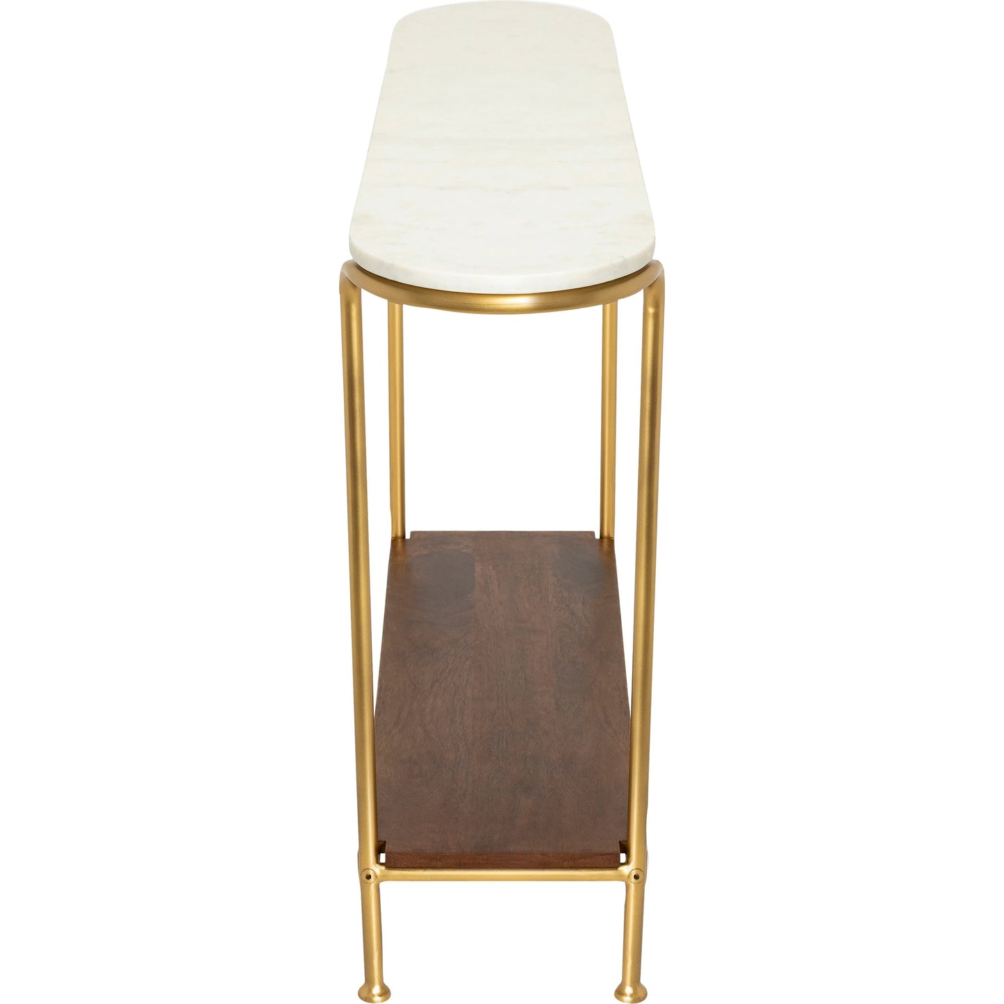 001 SI-1914514 | Additional Silo | Nicola - 27962 by Livabliss in white and powder coatednaturalstained. Made from top: 100% marble, top: wood, base: 100% metal in a modern style.