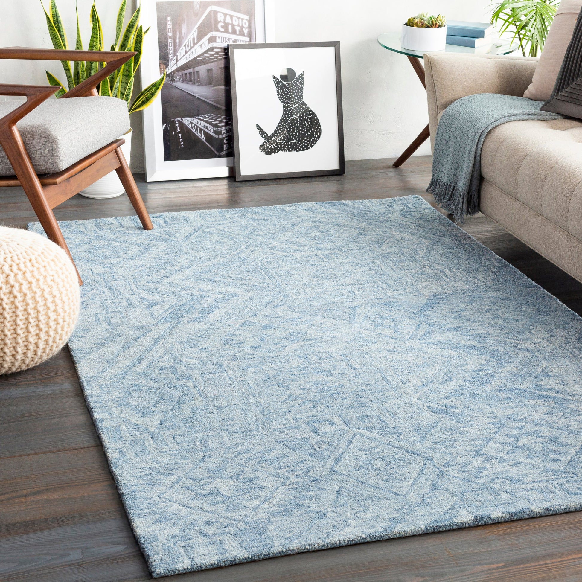 Newcastle Rug - 23667 by Surya. Made from 100% wool in a unique style.