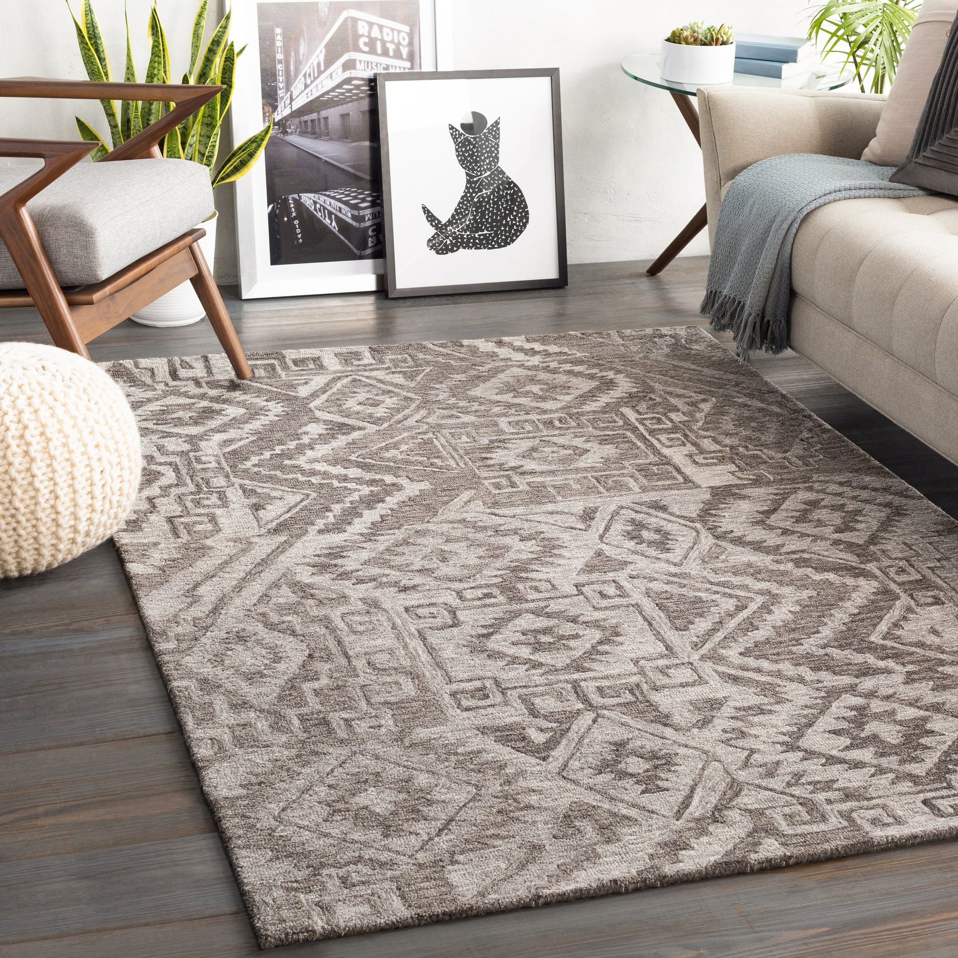 Newcastle Rug - 23667 by Surya. Made from 100% wool in a unique style.