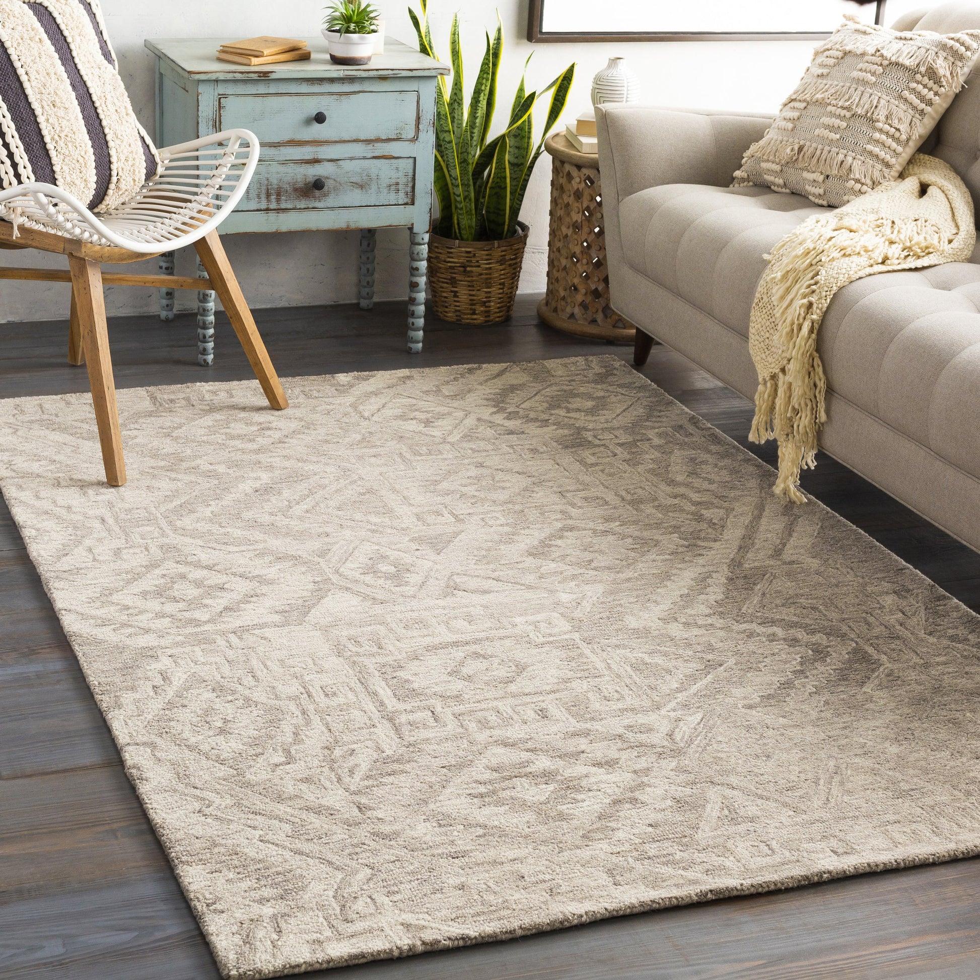 Newcastle Rug - 23667 by Surya. Made from 100% wool in a unique style.