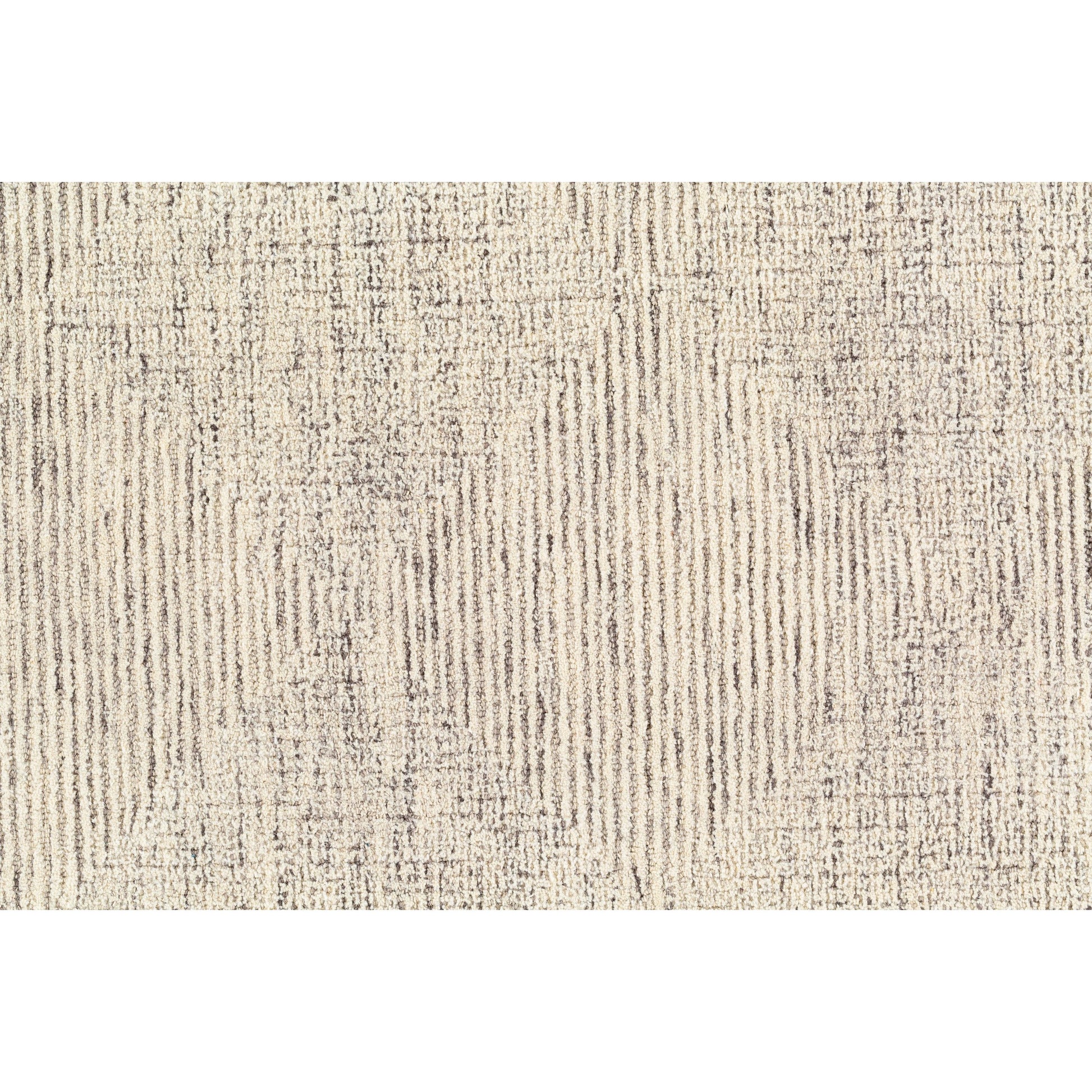 Newcastle Rug - 25931 by Livabliss in cream, taupe, black. Made from 100% wool in a unique style.