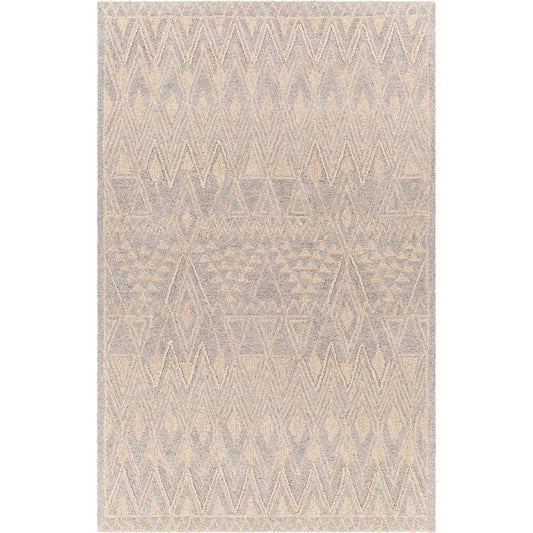 Newcastle Rug - 29987 by Surya in beige, gray. Made from 100% wool in a unique style.