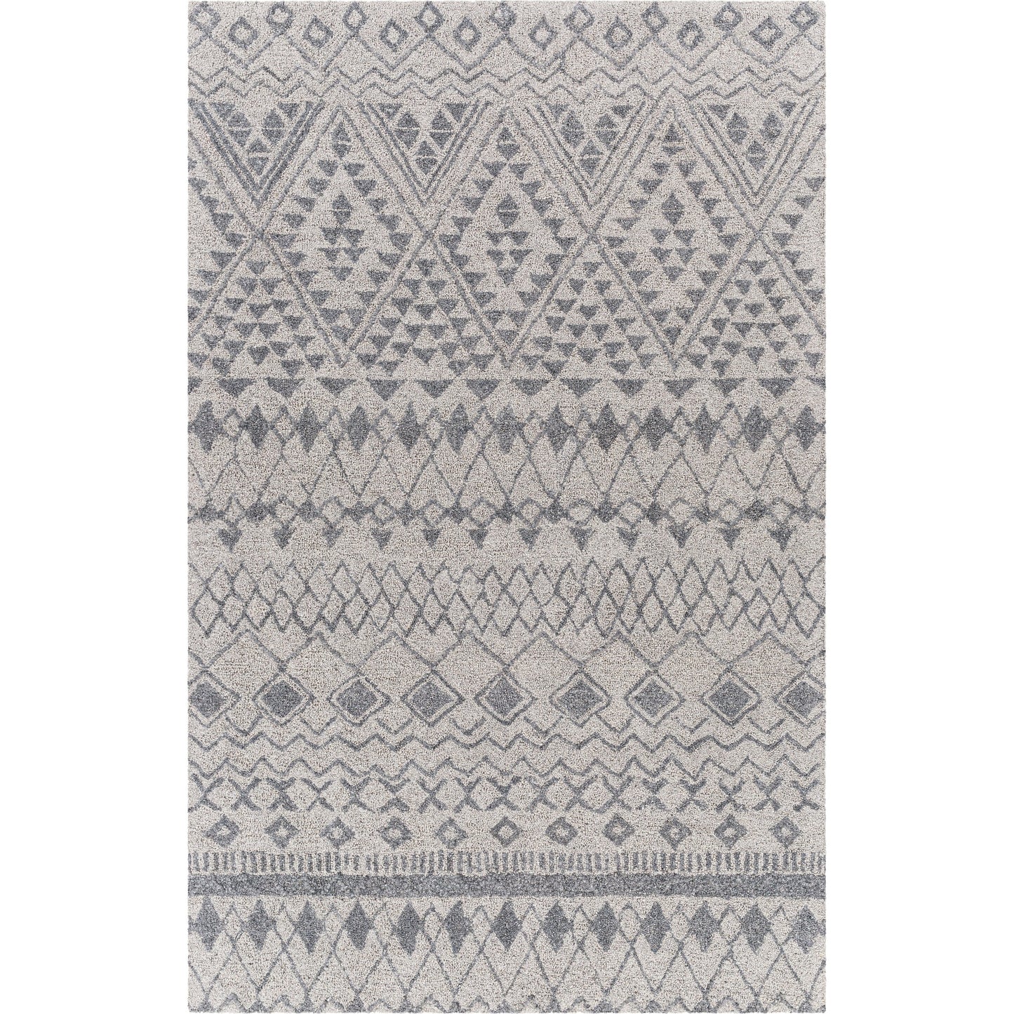 001 SI-1887352,SI-1887356 | Primary Silo | Newcastle Rug - 29988 by Surya in gray, charcoal. Made from 100% wool in a unique style.