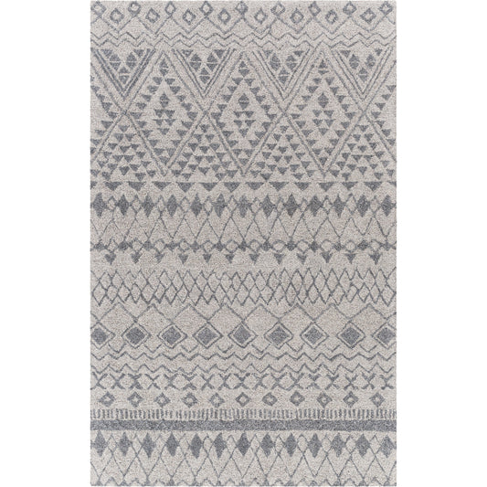 Newcastle Rug - 29988 by Surya in gray, charcoal. Made from 100% wool in a unique style.