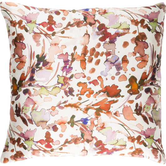Naida Pillow - 19753 by Surya. Made from front: 100% silk, back: 100% silk in a coastal style.