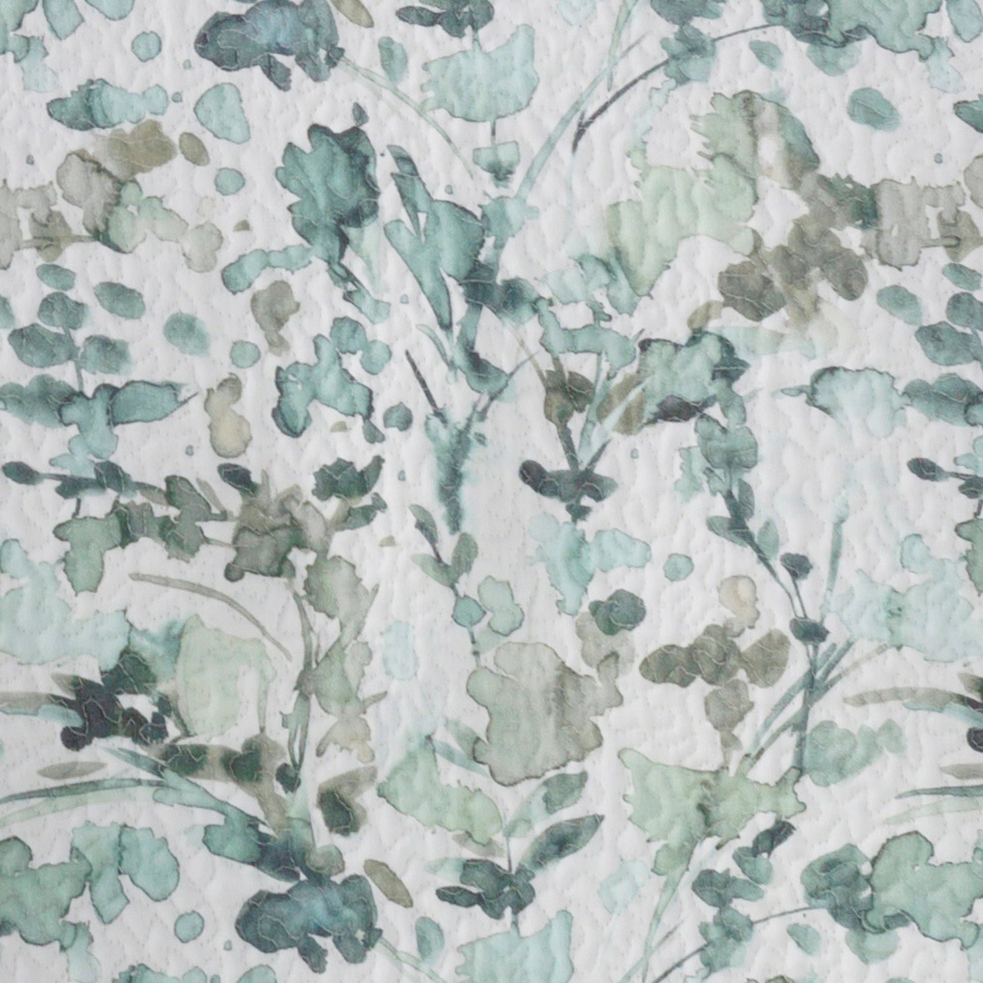 Naida - 24253 by Surya in pale blue, white, aqua, sage, ink blue, light gray. Made from front: 100% cotton, back: 100% cotton, fill: polyester, polyfill in a cottage & farmhouse style.