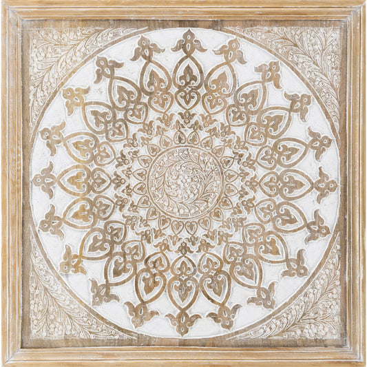 Nadia Wall Art Piece - 21999 by Surya in light grey, taupe, khaki and distressed. Made from wood in a transitional style.