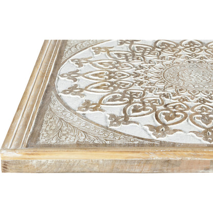 Nadia Wall Art Piece - 21999 by Surya in light grey, taupe, khaki and distressed. Made from wood in a transitional style.