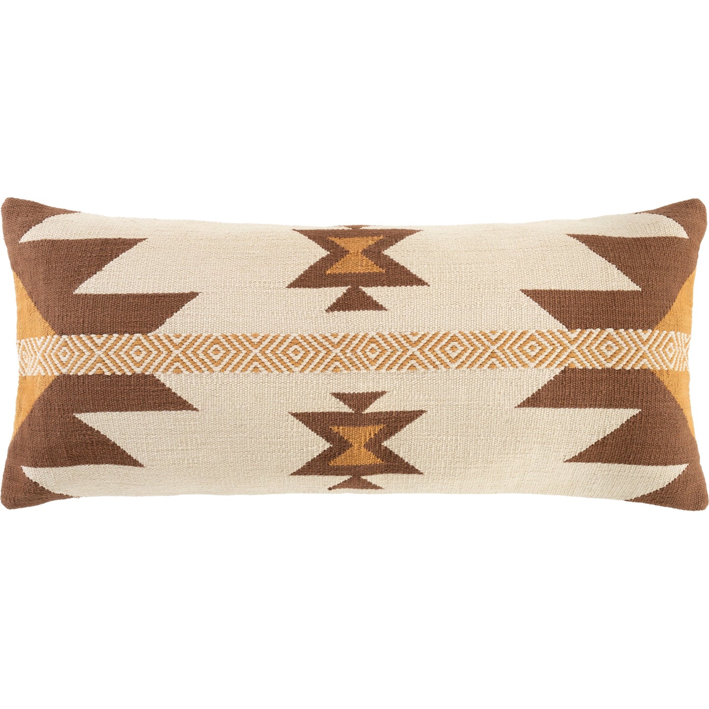 001 SI-2047737 | Primary Silo | Andrea Pillow by Surya in cream, yellow. Made from front: 100% cotton, back: 100% cotton in a unique style.