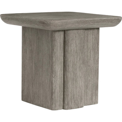 Monolith Side Table by Bernhardt in brown. Made from wood in a unique style.