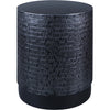 Silver Gray, Black Antiqued