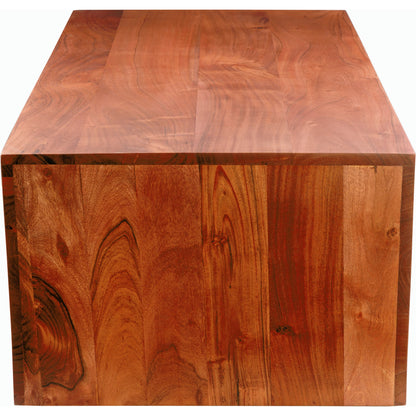 Neemrana - 29419 by Livabliss in brown and wood finishwood finish. Made from top: wood, base: 100% wood in a modern style.