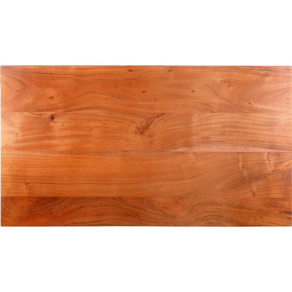 Neemrana - 29419 by Livabliss in brown and wood finishwood finish. Made from top: wood, base: 100% wood in a modern style.