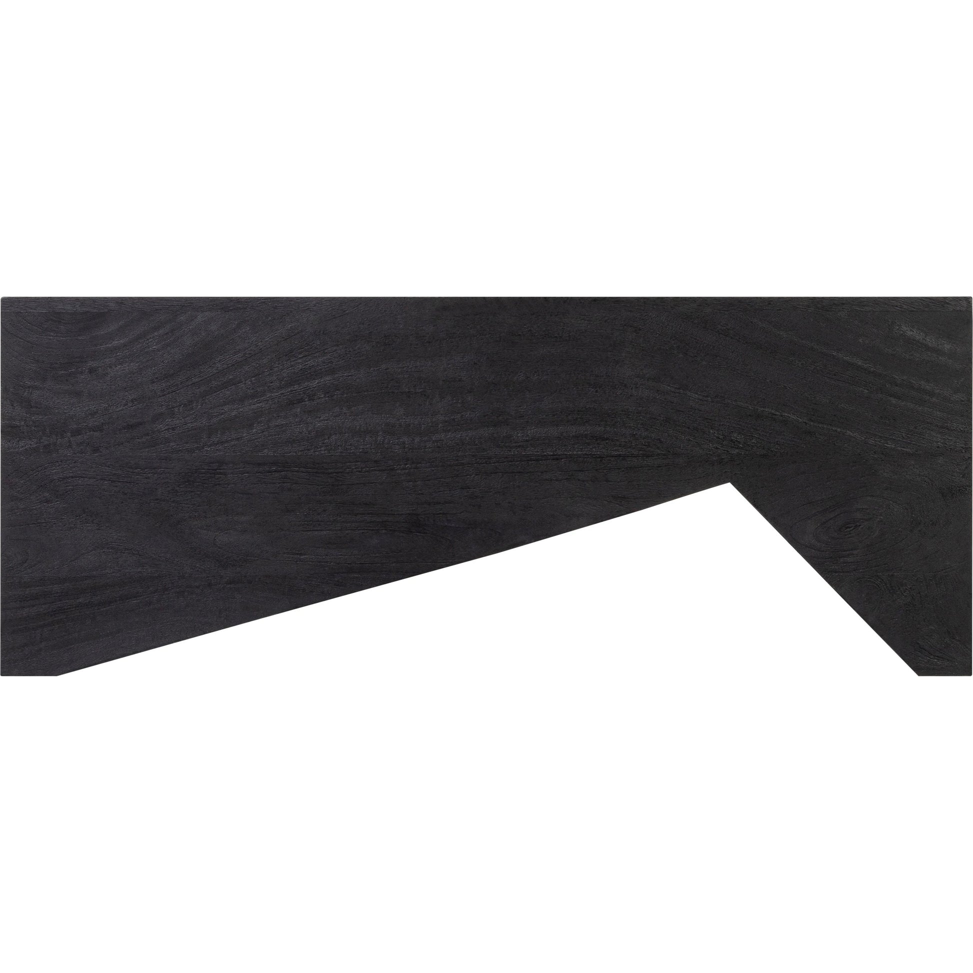 Neemrana - 29420 by Livabliss in balck and wood finishwood finish. Made from top: wood, base: 100% wood in a modern style.
