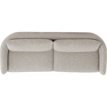 Rowan Fabric Sofa by Bernhardt in beige. Made from fabric in a unique style.