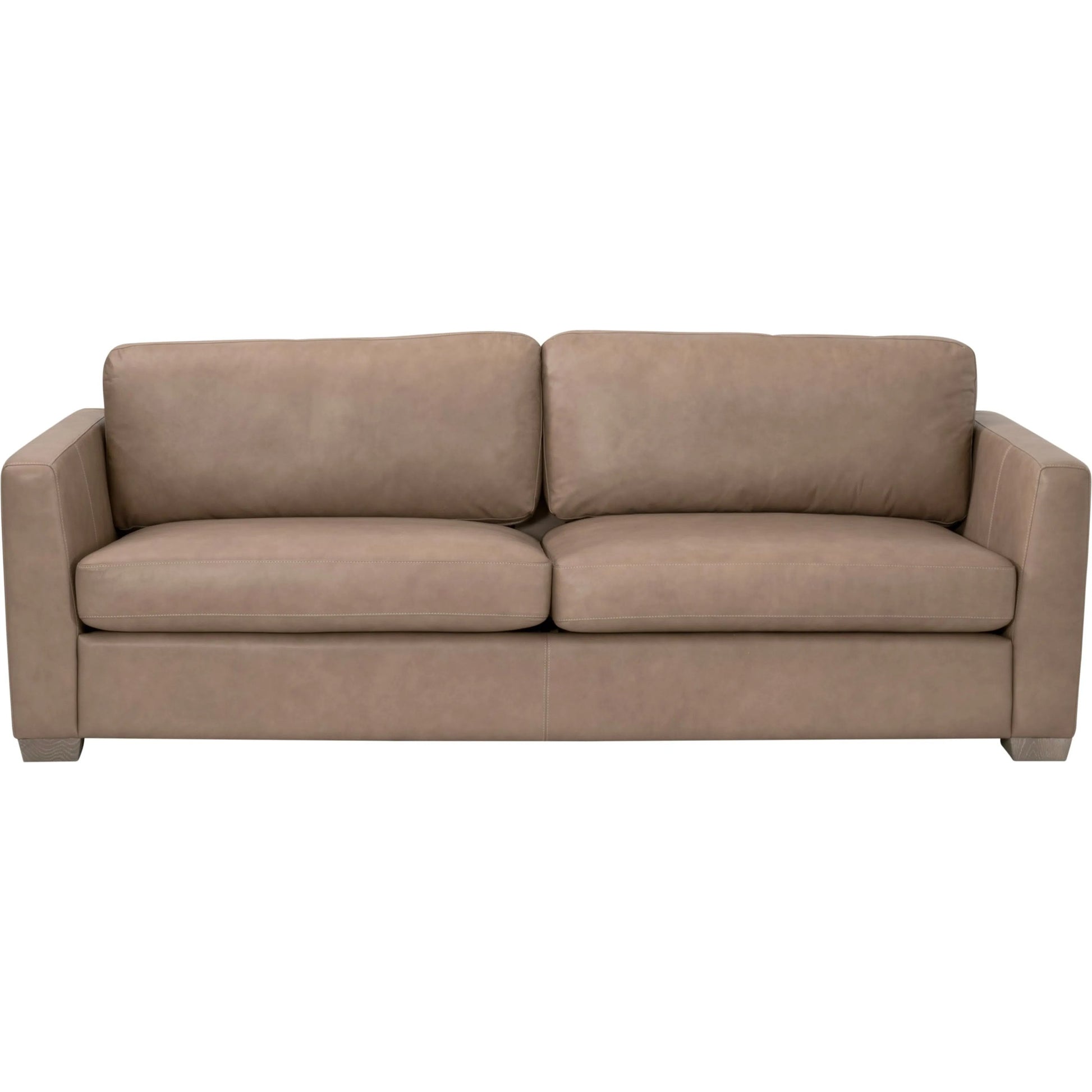 Neiman Taper Arm Sofa by Essentials For Living. Made from solid oak wood in a transitional style.