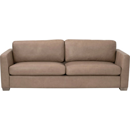 Neiman Taper Arm Sofa by Essentials For Living. Made from solid oak wood in a transitional style.
