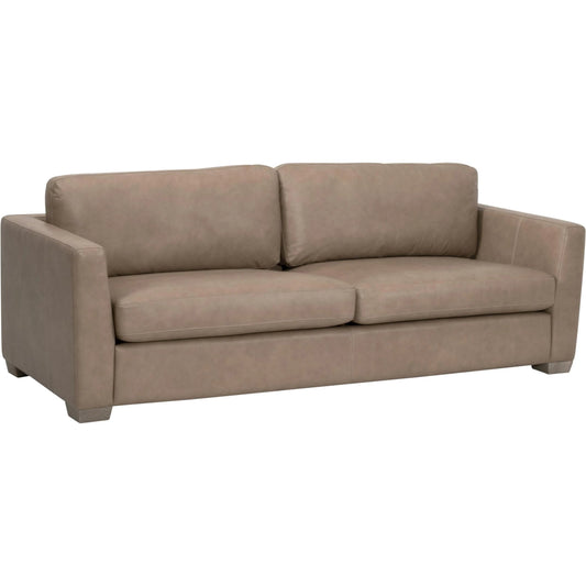 Neiman Taper Arm Sofa by Essentials For Living. Made from solid oak wood in a transitional style.