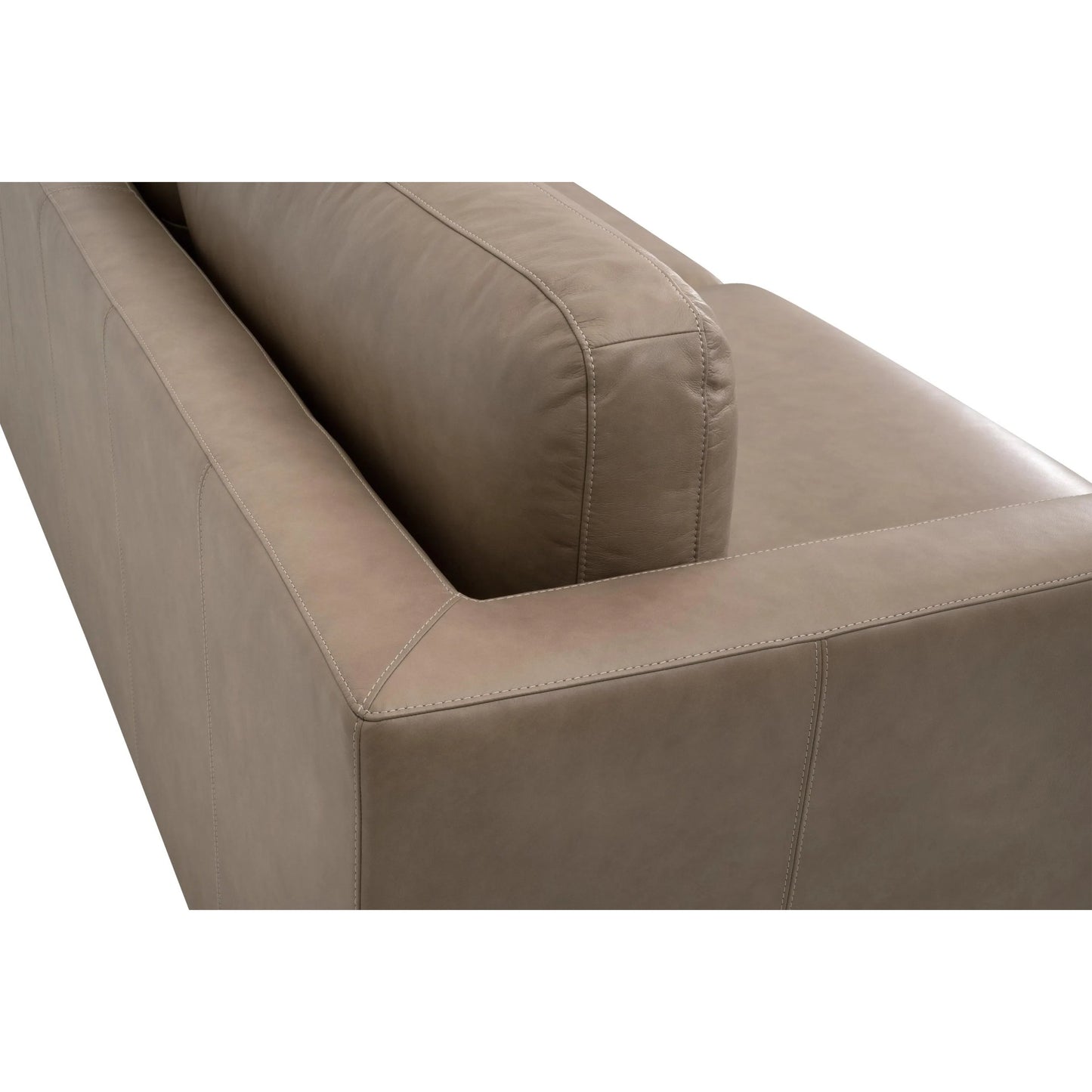 012 SI-2544382 | Closeup | Neiman Taper Arm Sofa by Essentials For Living. Made from solid oak wood in a transitional style.