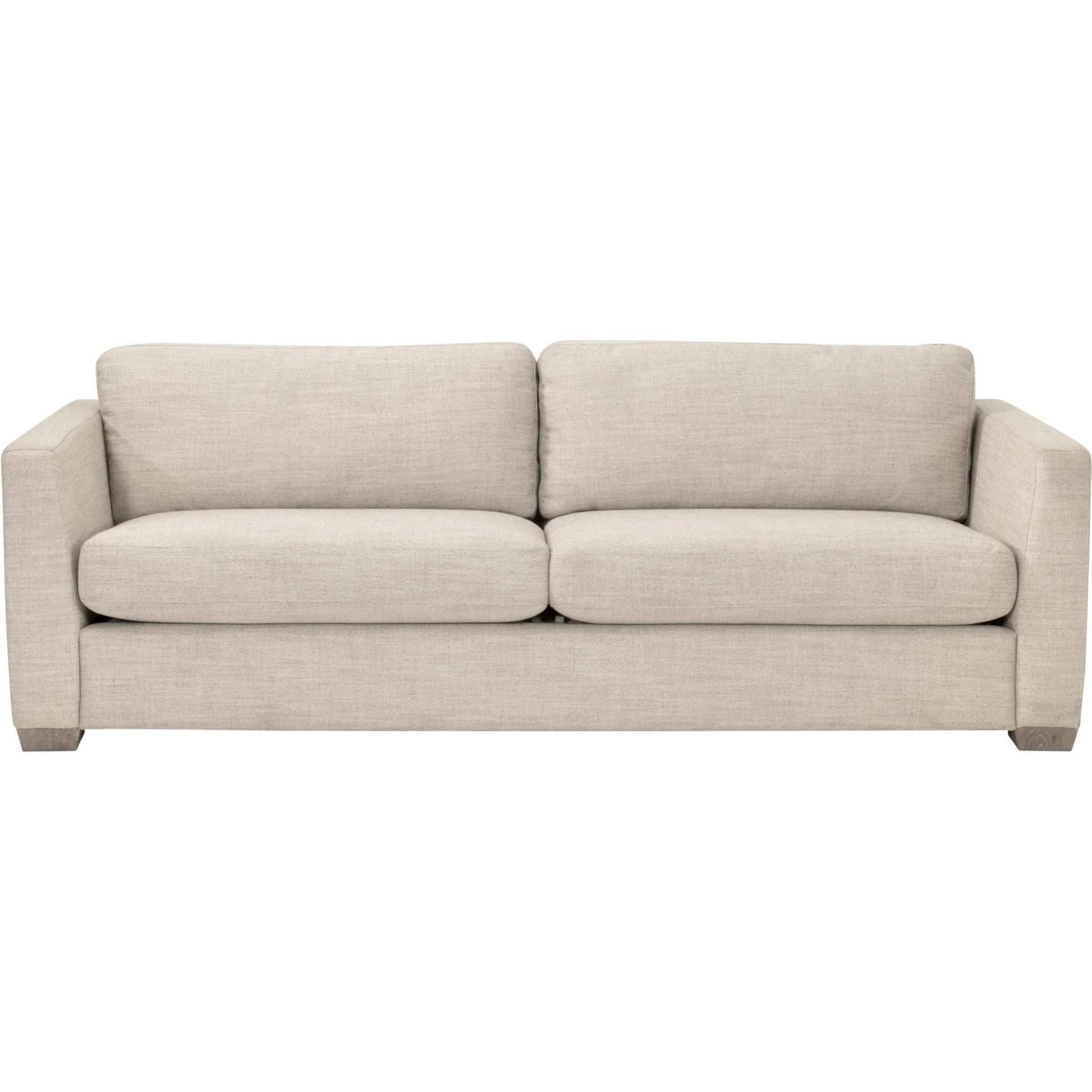 Neiman Taper Arm Sofa by Essentials For Living. Made from solid oak wood in a transitional style.
