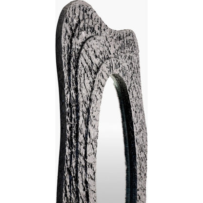 Nero Accent Mirror by Surya in black. Made from mdf in a modern style.