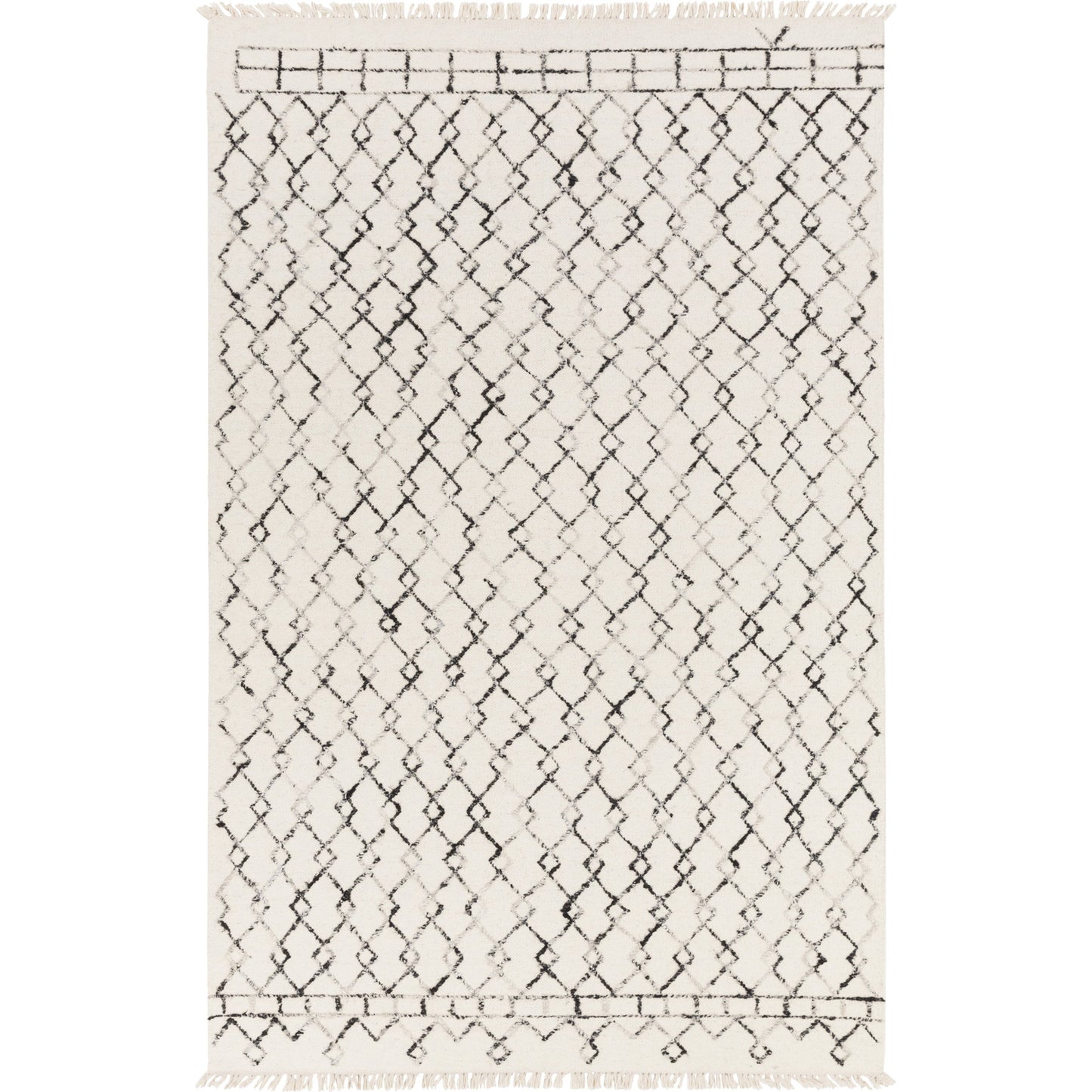 002 82418-32045,82418-41458 | Primary Silo | Nettie Rug - 16385 by Surya. Made from 70% wool, 30% cotton in a unique style.