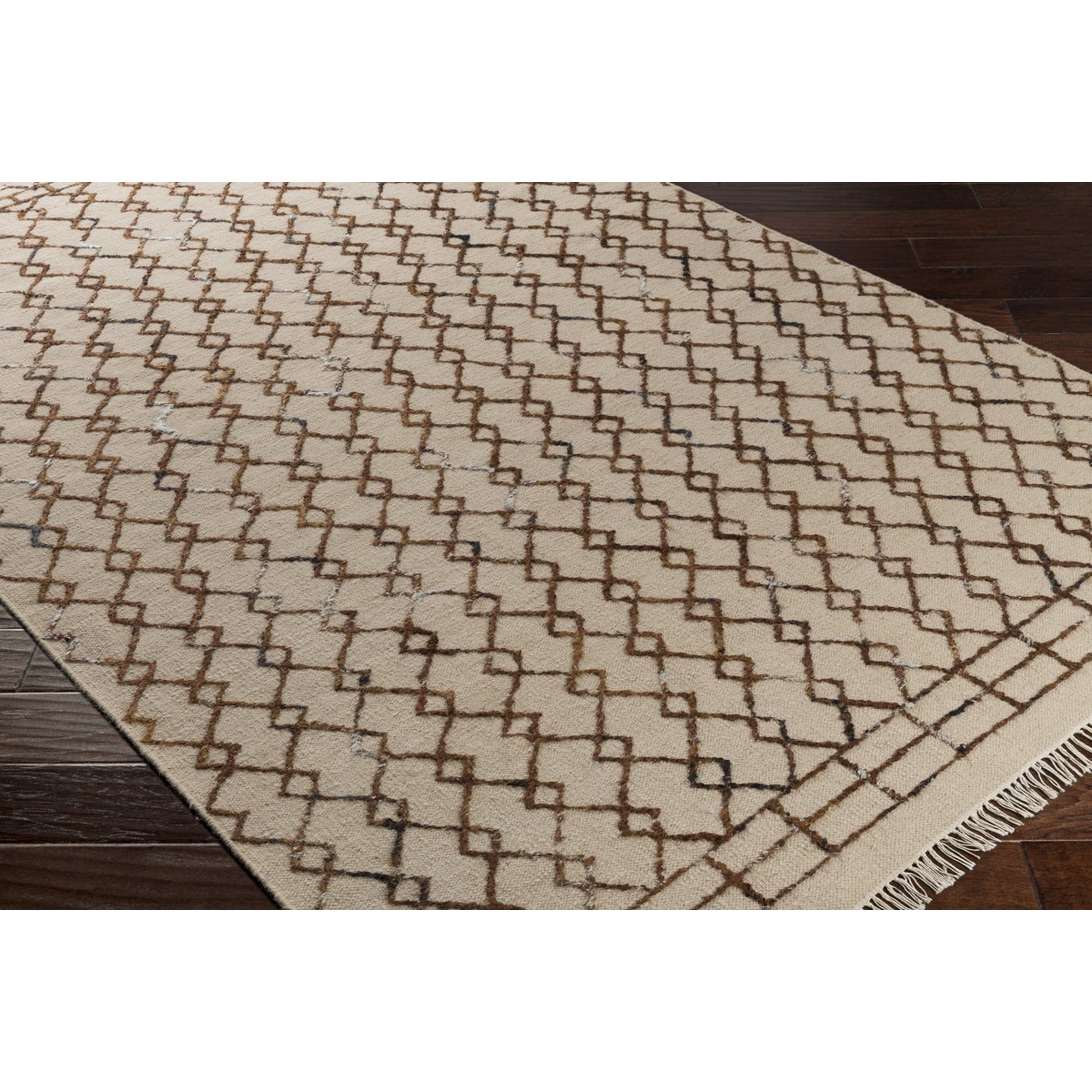 Nettie Rug - 16385 by Surya. Made from 70% wool, 30% cotton in a unique style.