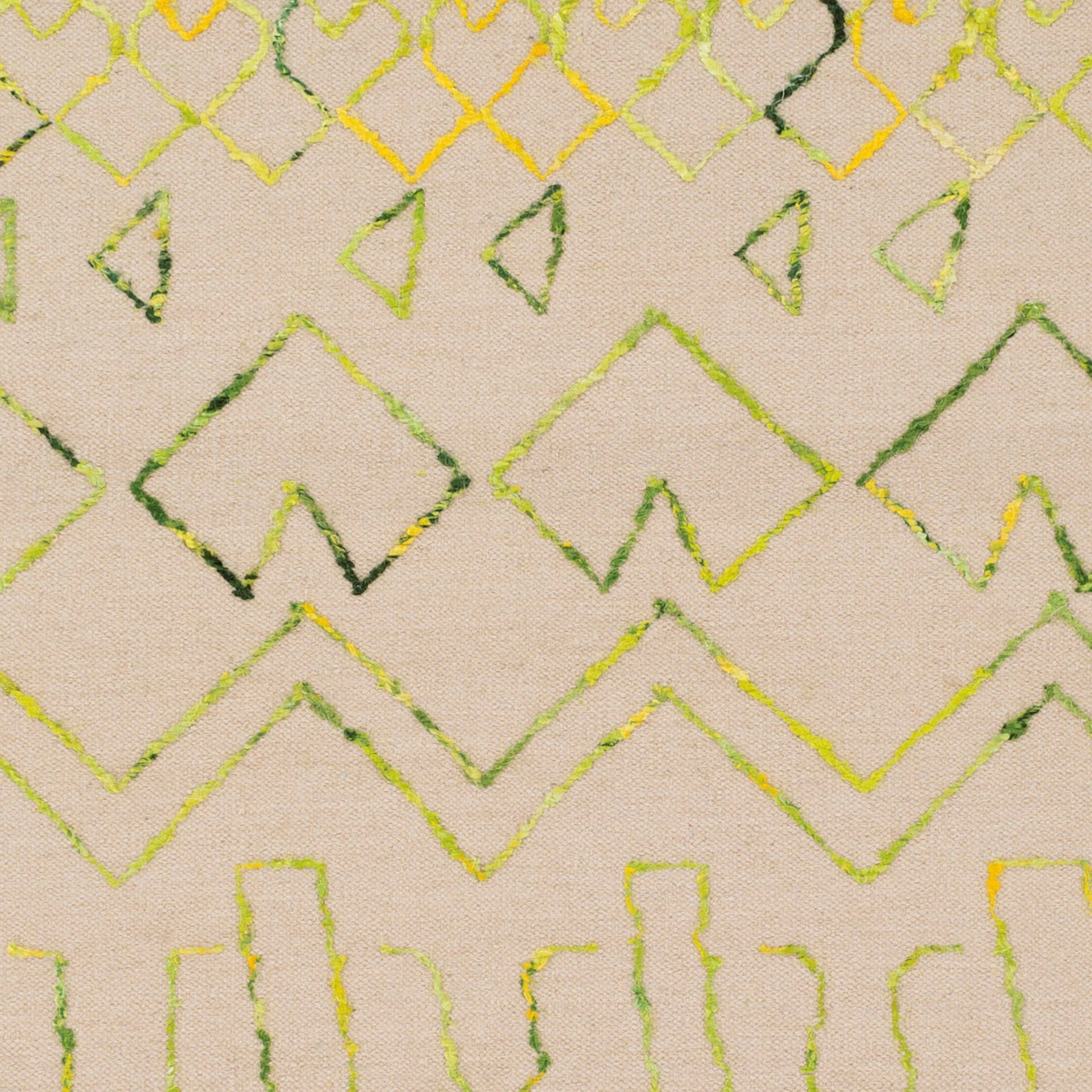 Nettie Rug - 16386 by Surya in cream, black. Made from 70% wool, 30% cotton in a unique style.