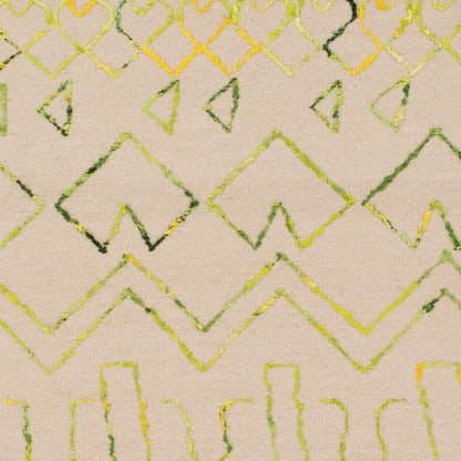 Nettie Rug - 16386 by Surya in cream, black. Made from 70% wool, 30% cotton in a unique style.