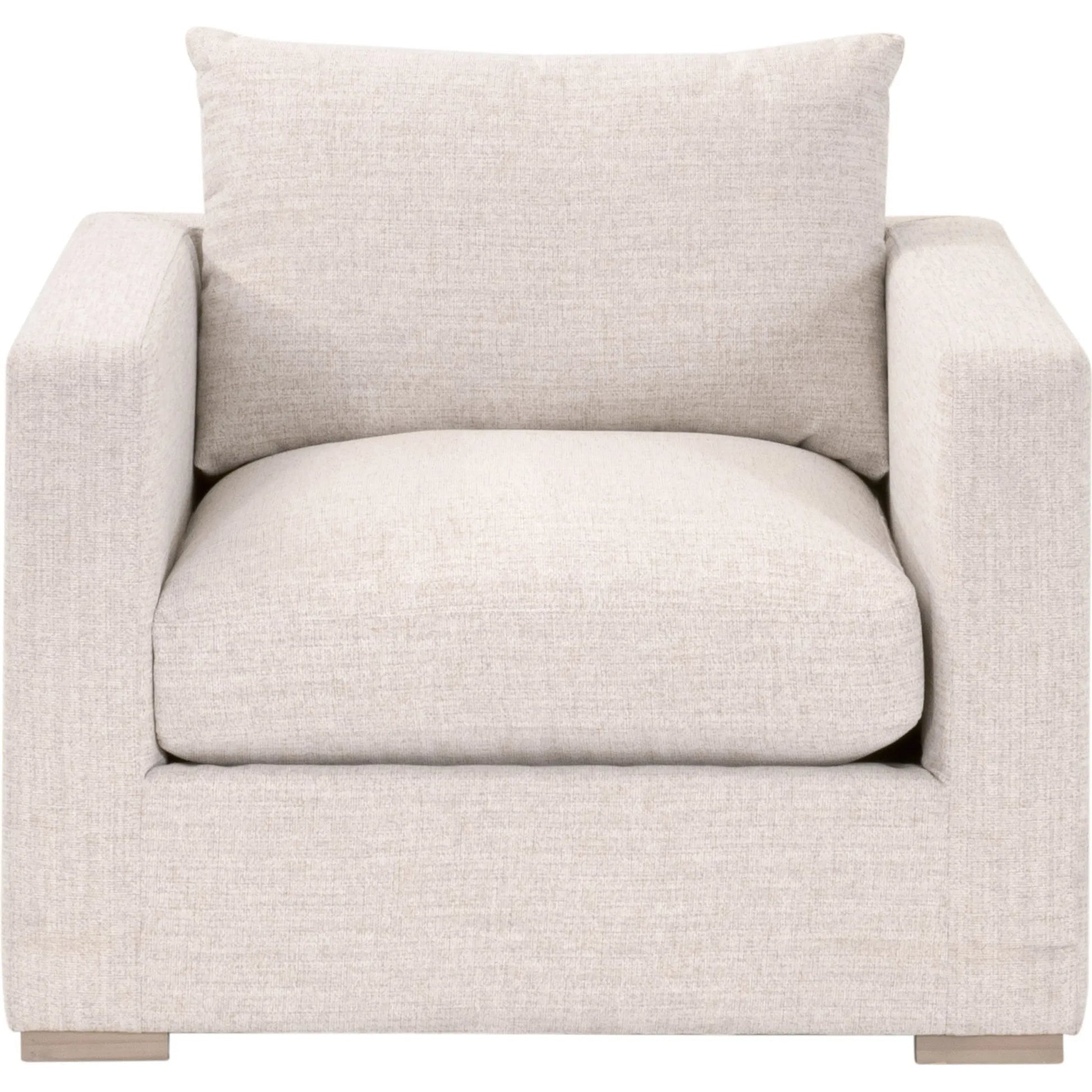 Newport Outdoor Track Arm Sofa Chair by Essentials For Living in livesmart shapiro, sand, desert accoya. Made from marine grade plywood, solid accoya wood in a transitional style.