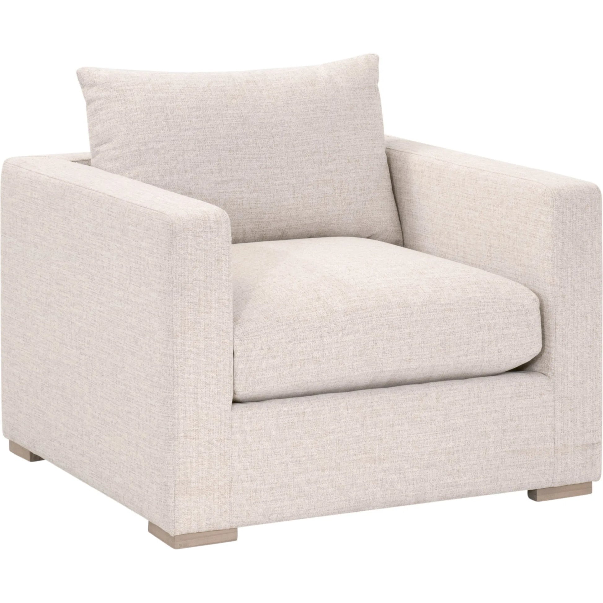 Newport Outdoor Track Arm Sofa Chair by Essentials For Living in livesmart shapiro, sand, desert accoya. Made from marine grade plywood, solid accoya wood in a transitional style.