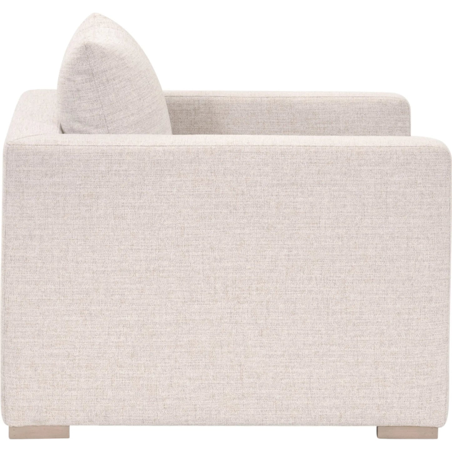 003 SI-2374654 | Additional Silo | Newport Outdoor Track Arm Sofa Chair by Essentials For Living in livesmart shapiro, sand, desert accoya. Made from marine grade plywood, solid accoya wood in a transitional style.
