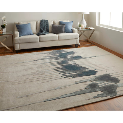 Anya Transitional Rug - 8882F by Feizy. Made from wool, viscose in a unique style.