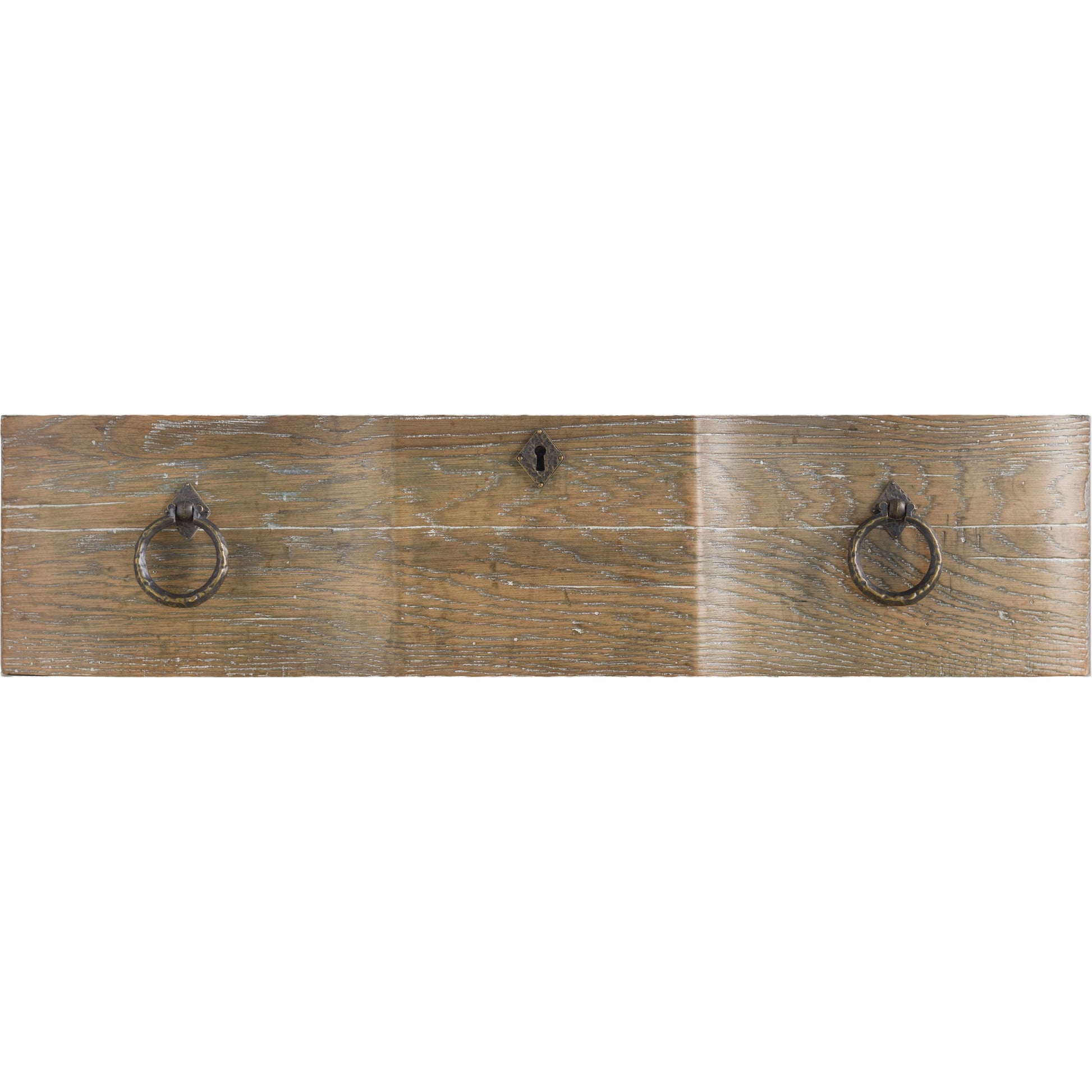 Bastogne Nightstand by Hooker Furniture in light brown. Made from white oak, cedar veneers in a cottage & farmhouse style.