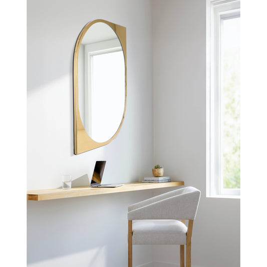 Kangra - 32904 by Surya in frame: gold and electroplated. Made from frame: iron, stainless steel, substrate: manufactured wood in a modern style.