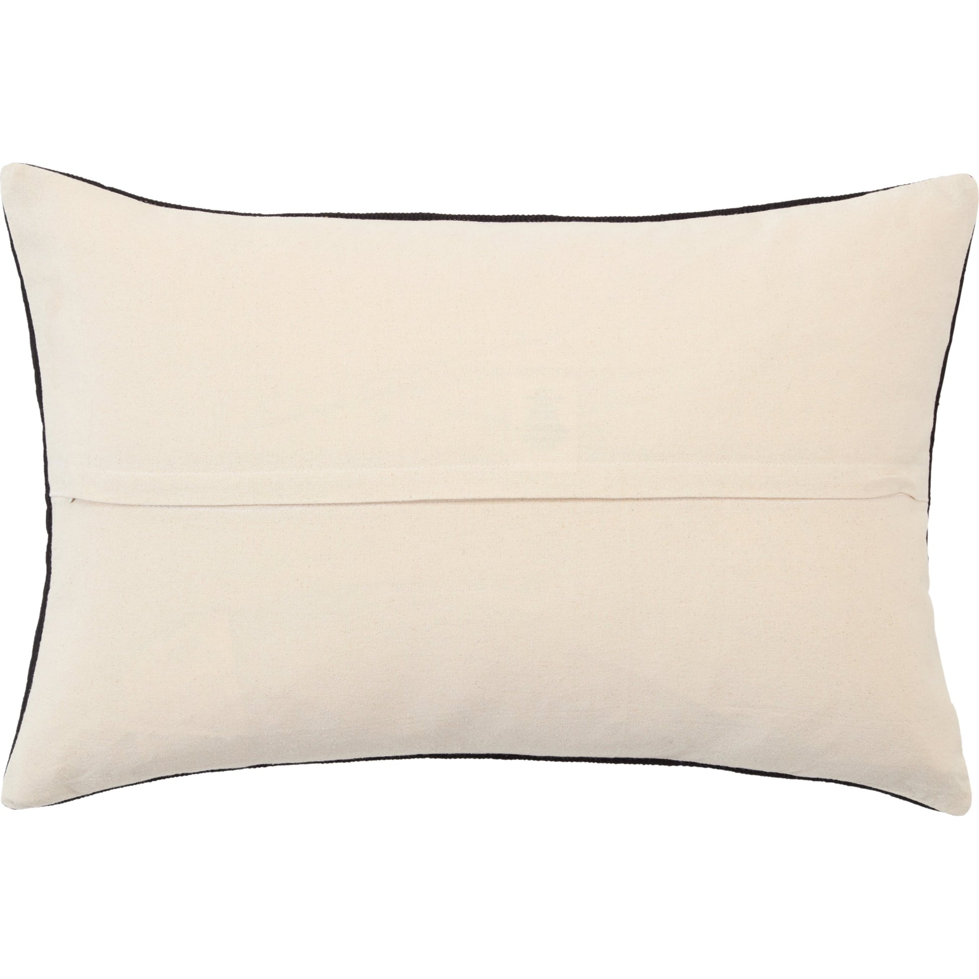 Nagaland Pillow NGW30 Pillow by Jaipur Living in black, taupe. Made from 100% cotton in a traditional style.