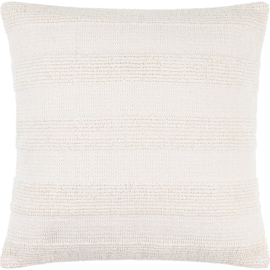 Nahara Pillow - 13 by Surya in off-white. Made from front: 100% cotton, back: 100% cotton in a modern style.
