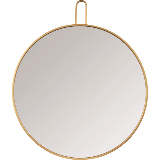 Athanasia Mirror - 477650 by Livabliss in gold. Made from frame: metal in a modern style.