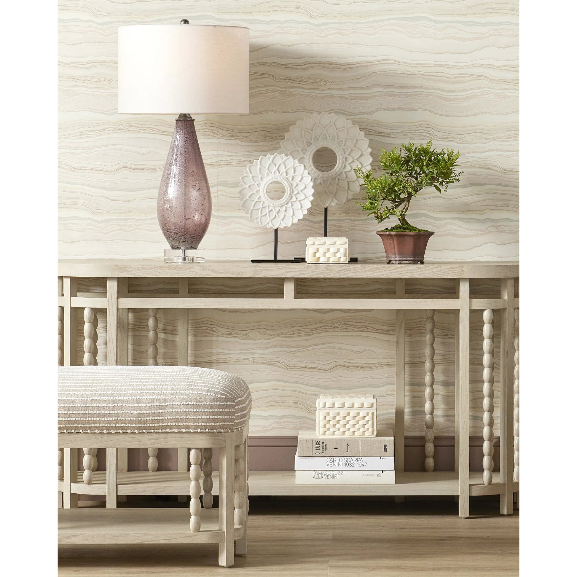 Optimist Table Lamp by Currey and Company. Made from glass, optic crystal in a traditional style.