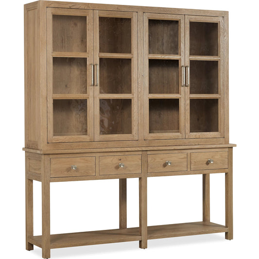 Driftwood Display Sideboard by Hooker Furniture. Made from unique in a transitional style.