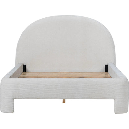 Nina Bed by LH Imports. Made from pine wood, rubberwood, plywood, polyester, hr foam in a eclectic & global style.