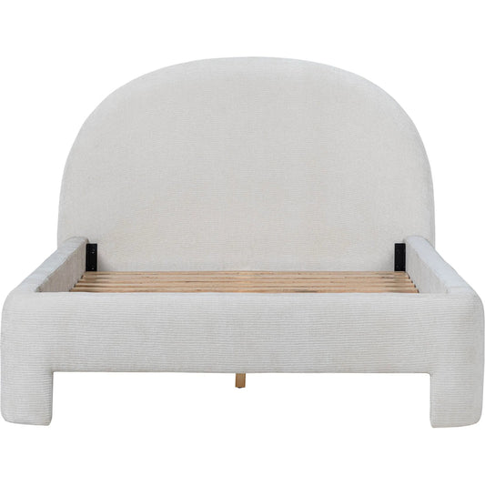 Nina Bed by LH Imports. Made from pine wood, rubberwood, plywood, polyester, hr foam in a unique style.