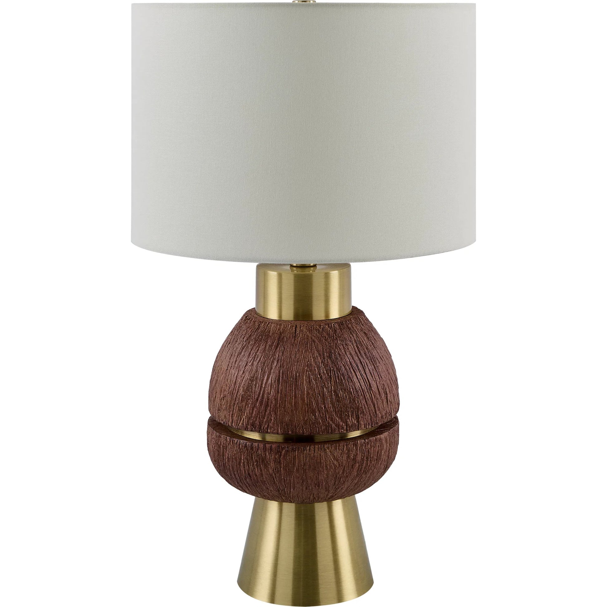 Niobe Accent Table Lamp by Livabliss. Made from resin, iron, linen in a transitional style.