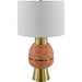 Niobe Accent Table Lamp by Livabliss. Made from resin, iron, linen in a transitional style.