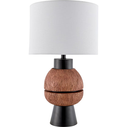 Niobe Accent Table Lamp by Livabliss. Made from resin, iron, linen in a transitional style.