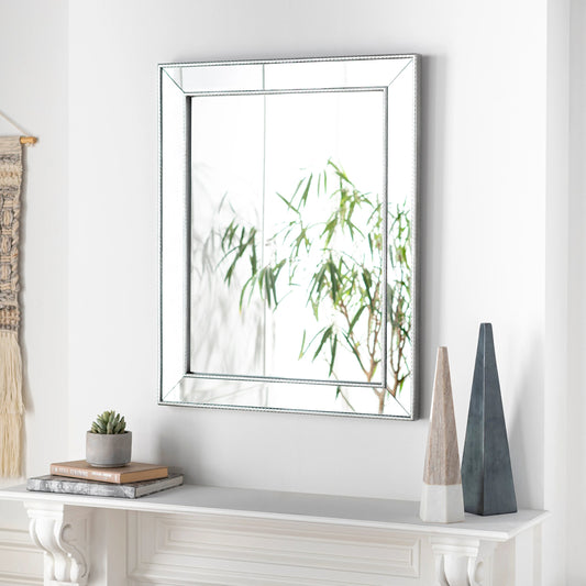 Arian - 29206 by Surya in silver and hand painted. Made from manufactured wood in a traditional style.
