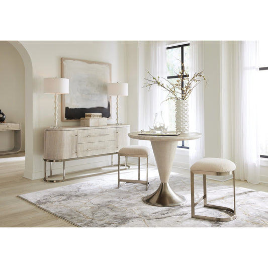 Modern Mood Server by Hooker Furniture. Made from oak veneers, metal in a modern style.