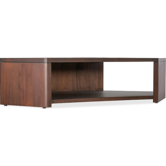 Pacific Coffee Table by Hooker Furniture in mahogany. Made from unique in a unique style.