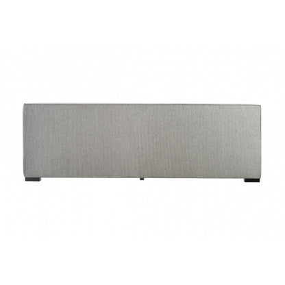 Zest Wide Upholstered Bed by Zest. Made from rubberwood, fabric in a modern style.