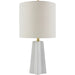 Stellan Accent Table Lamp by Livabliss. Made from ceramic, linen, polystyrene, iron in a modern style.